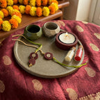 Eco Puja Thali Grey