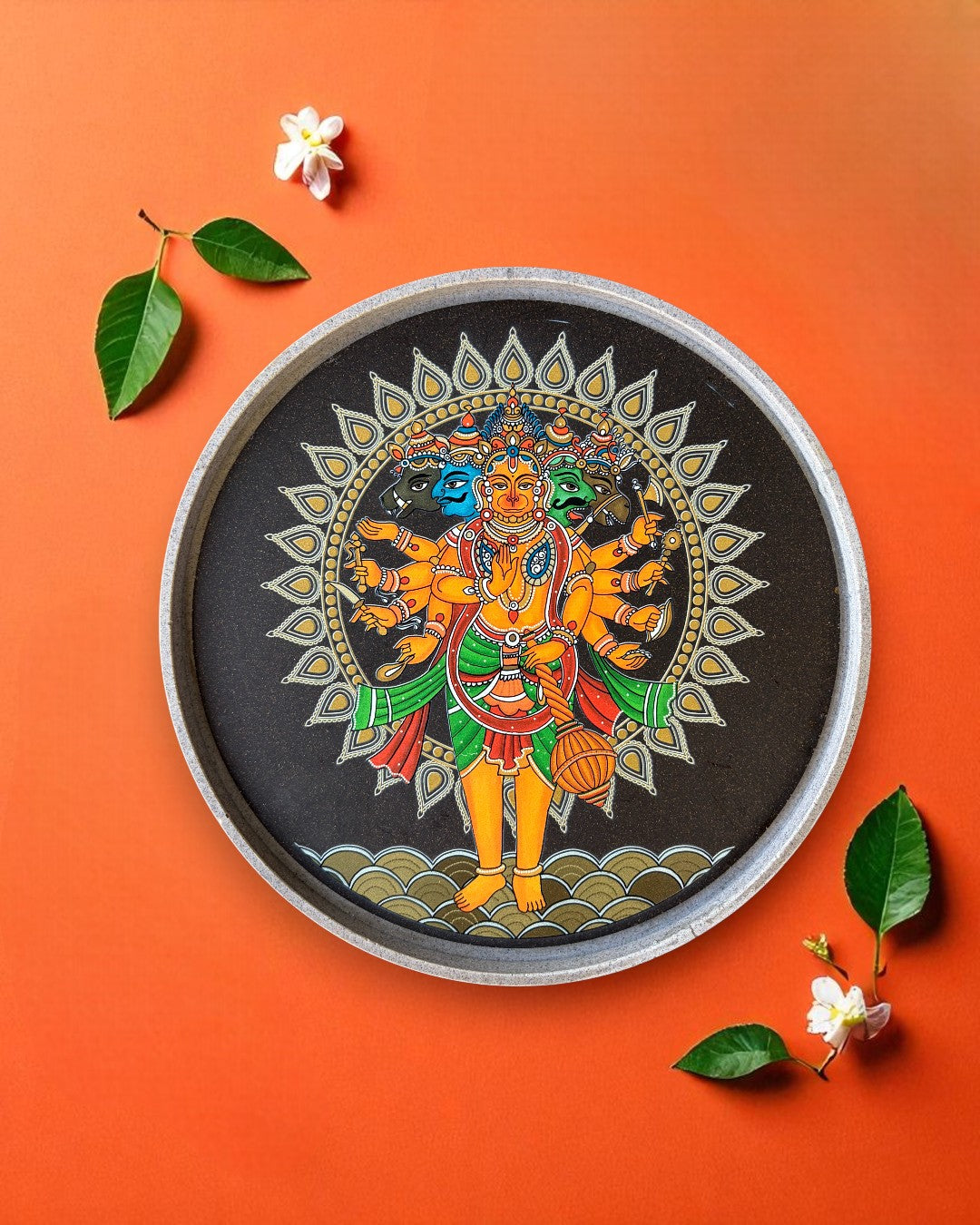 SUSHOBHAN THALI - Pancha Mukhi Hanuman (18.5 cm)