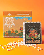 PRASAAD MUDRIKA - Hanumanji with Shri Ram and Lakshman (Rectangle)