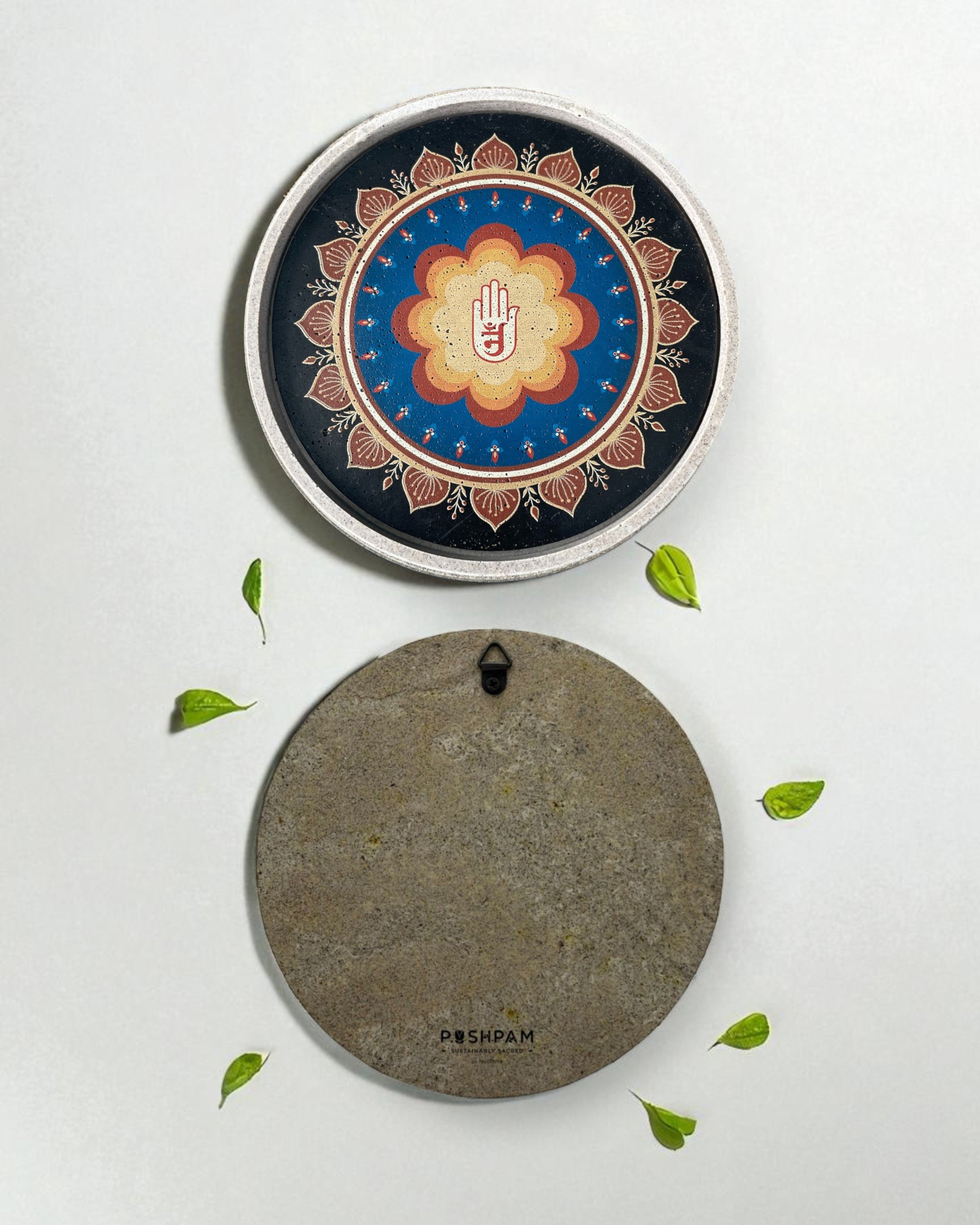 OM DECOR PLATE - 18.5 cm