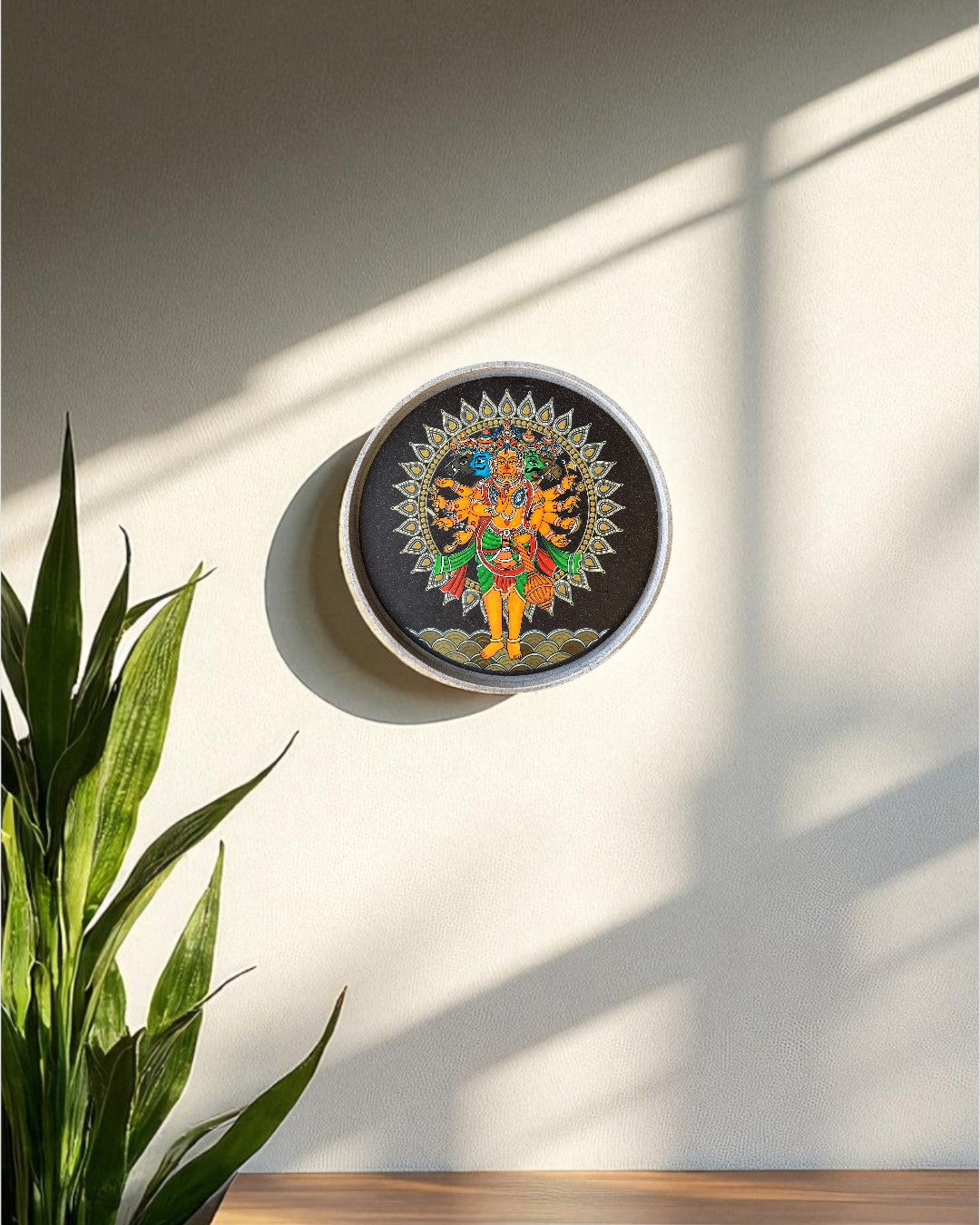 SUSHOBHAN THALI - Pancha Mukhi Hanuman (18.5 cm)