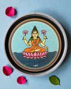 Sustainable Jain decor plate Lakshmi Swapna from Mahavir Swami dreams