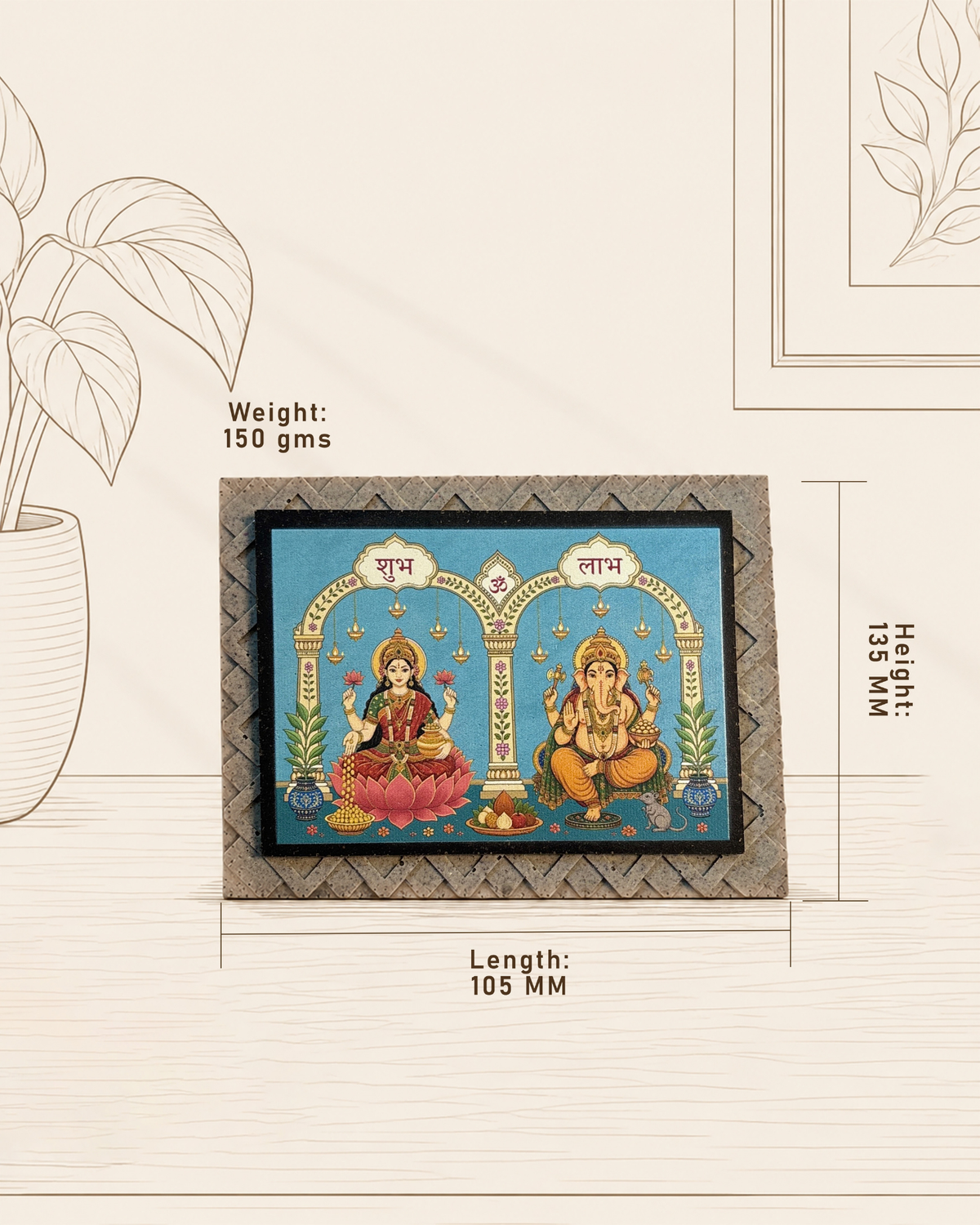GANESHA LAKSHMI BHAKTI MUDRIKA