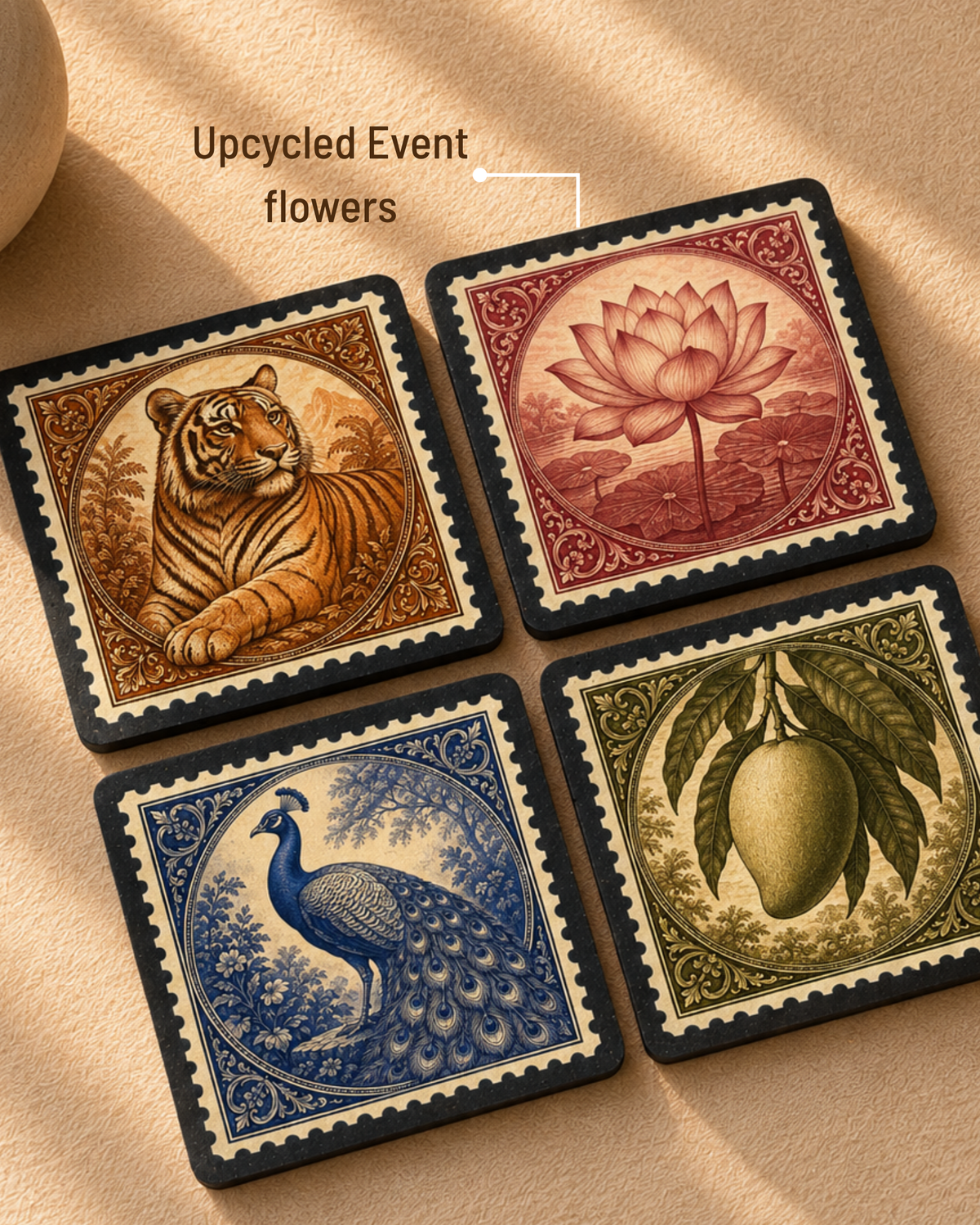 NATIONAL SYMBOL COASTERS