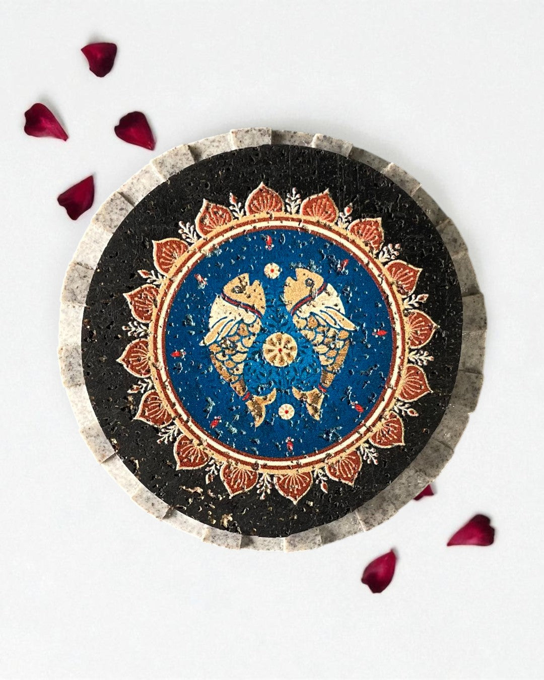 ASHTAMANGAL MAGNET SET - Circle