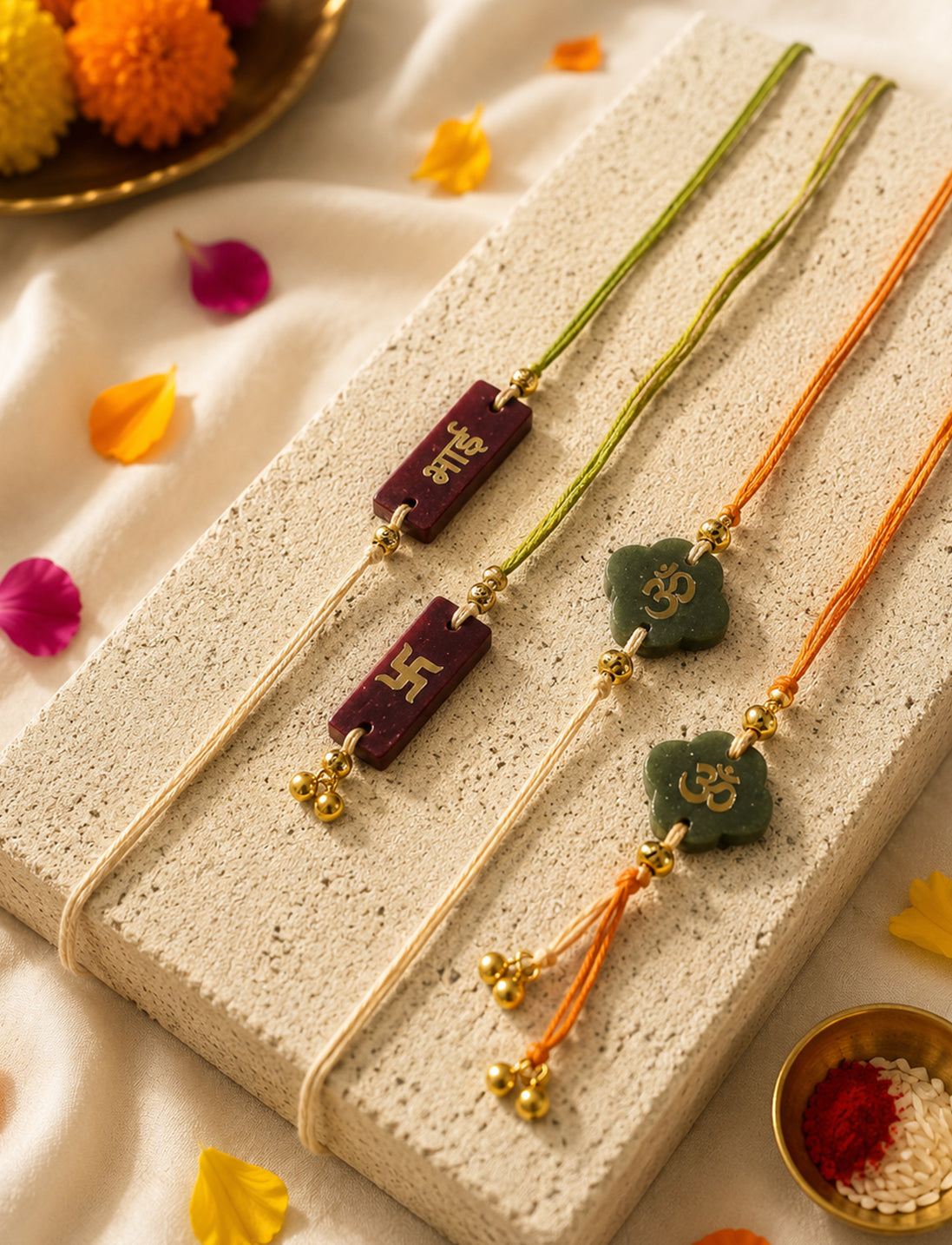 Eco Rakhi Combo Set of 2 A