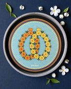 Eco-friendly Jain wall art Garland Swapna representing honor and virtue