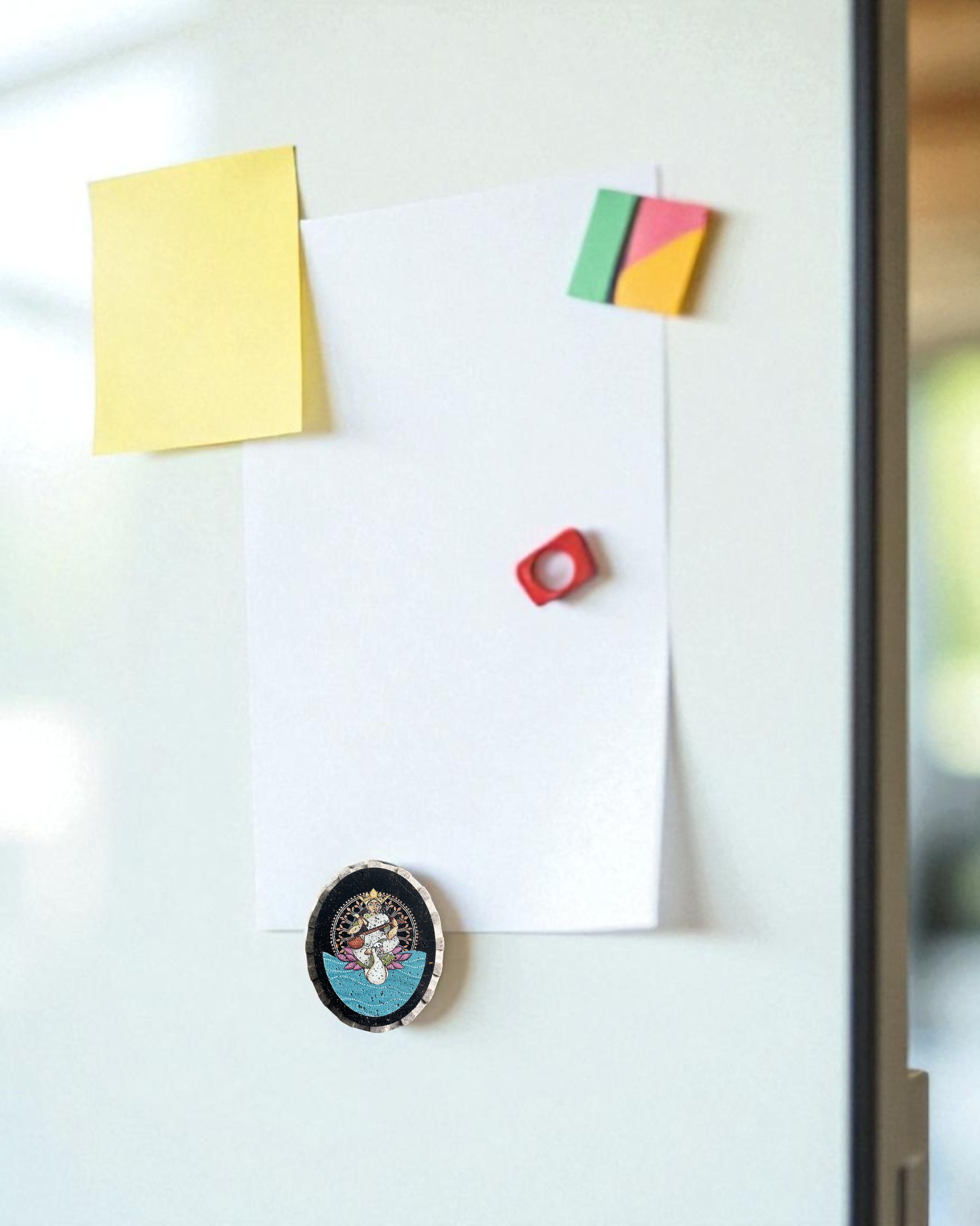 AASTHA MAGNET - Saraswati (Oval)