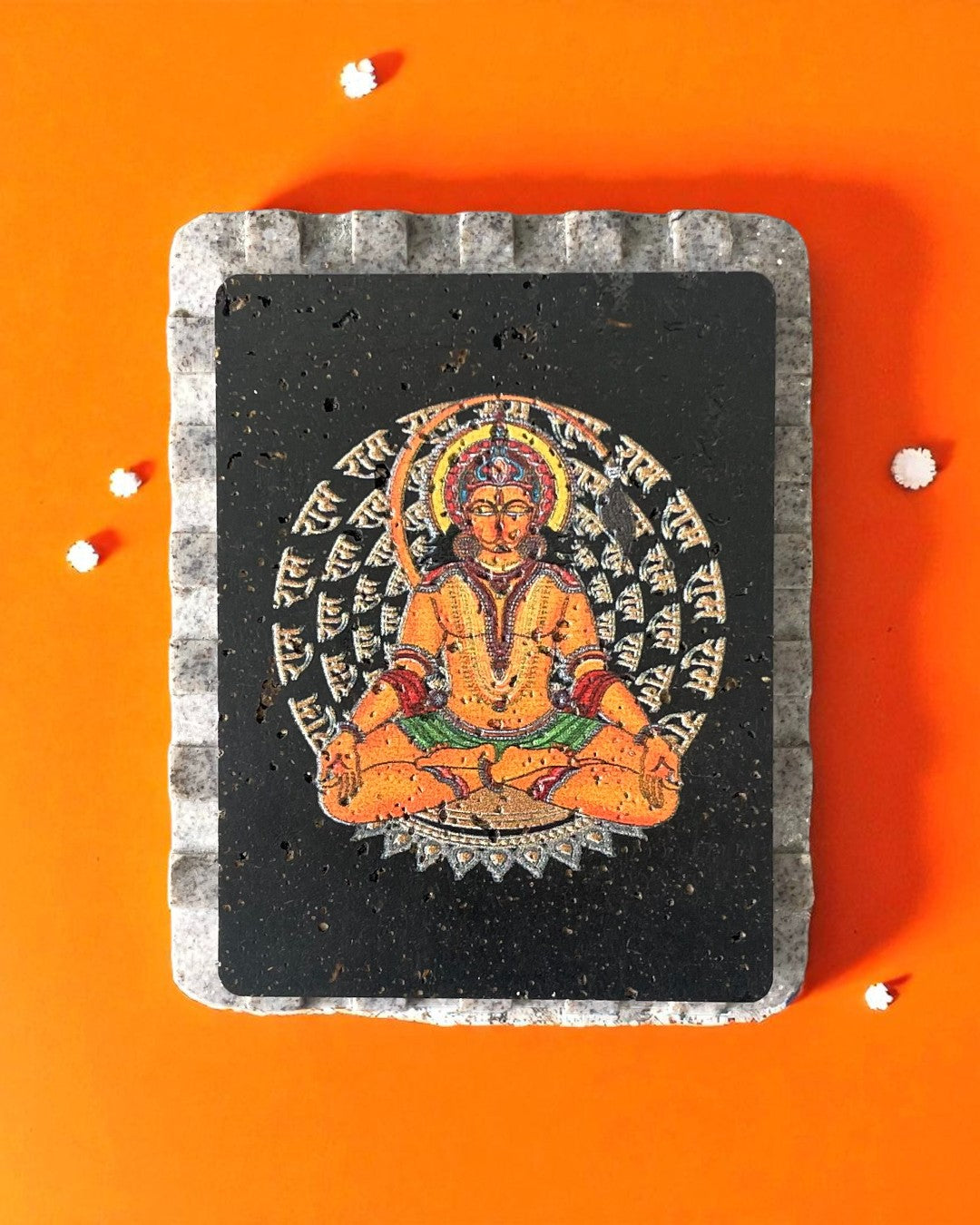 PRASAAD MUDRIKA - Hanumanji - Meditation posture (Rectangle)