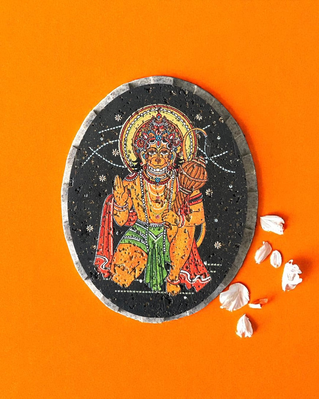 PRASAAD MUDRIKA - Hanumanji Blessing posture (Oval)