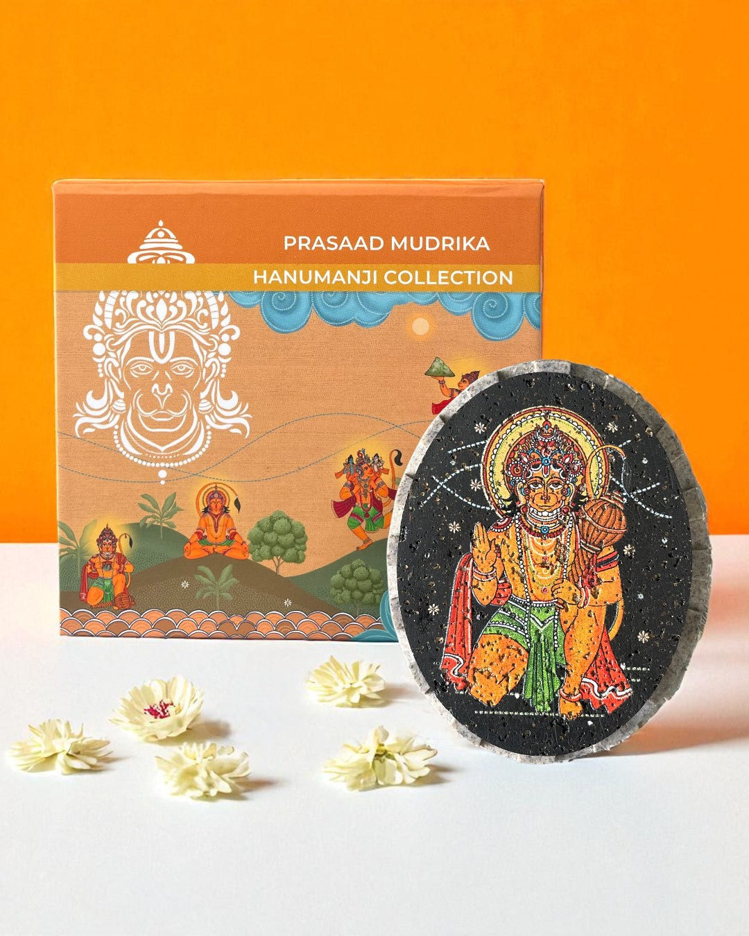 PRASAAD MUDRIKA - Hanumanji Blessing posture (Oval)