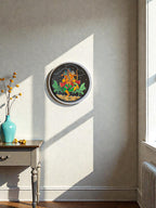 SUSHOBHAN THALI - Hanumanji with Shri Ram and Lakshman (25 cm)