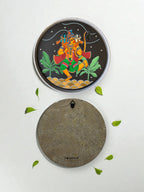 SUSHOBHAN THALI - Hanumanji with Shri Ram and Lakshman (25 cm)