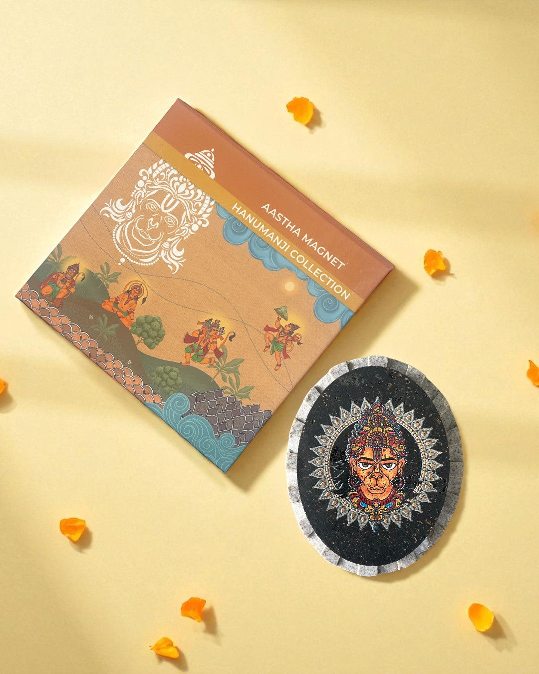AASTHA MAGNET - Hanumanji Face (Oval)