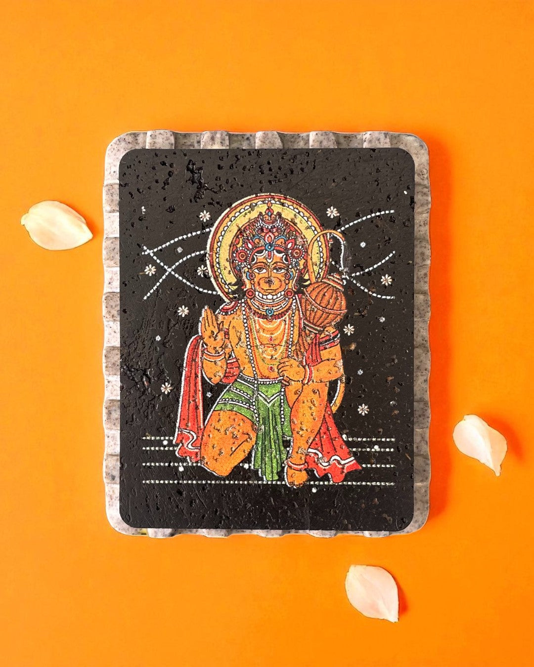 PRASAAD MUDRIKA - Hanumanji Blessing Posture (Rectangle)
