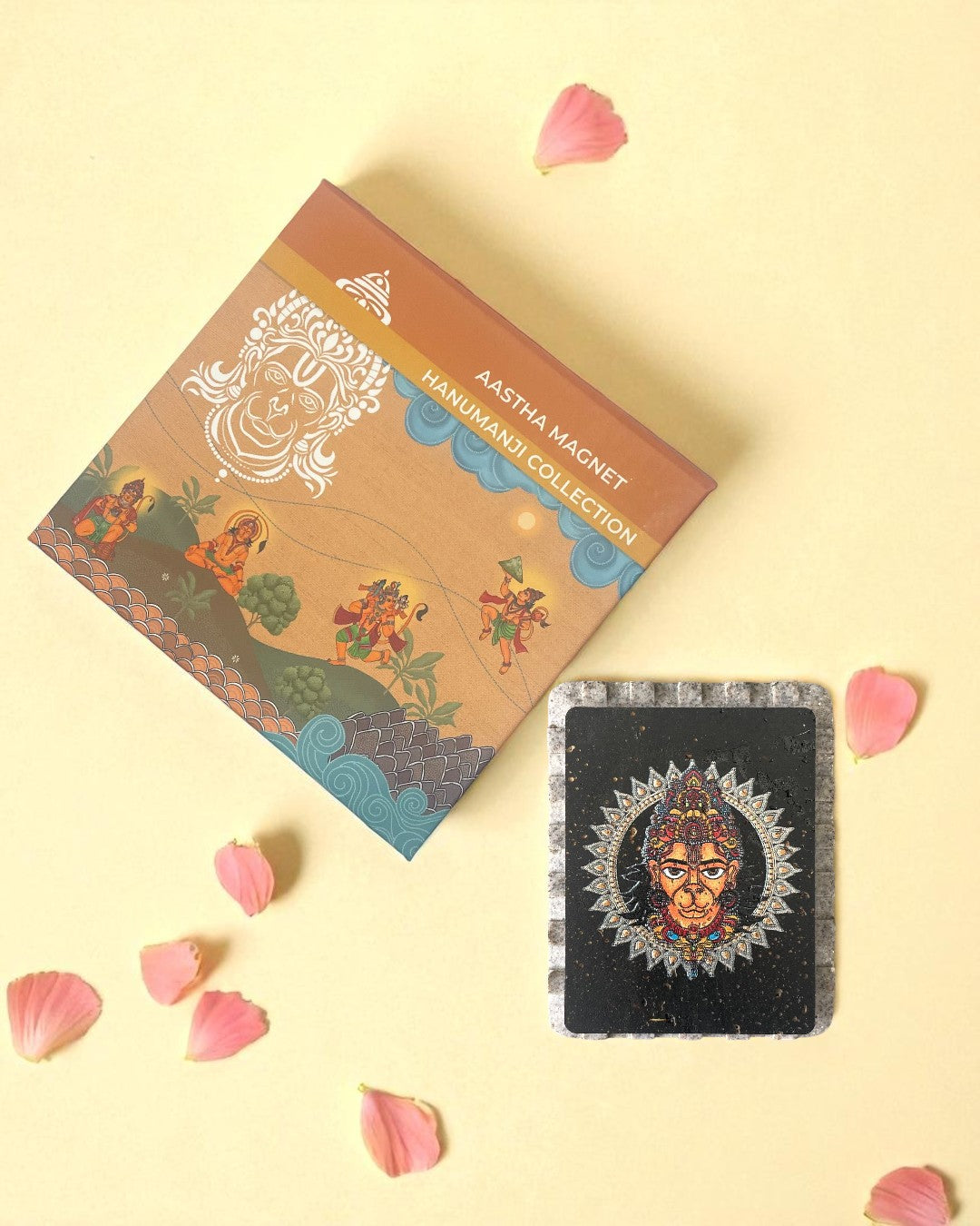 AASTHA MAGNET - Hanumanji Face (Rectangle)