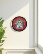 SUSHOBHAN THALI - Trimukhi Ganesha (18.5 cm)