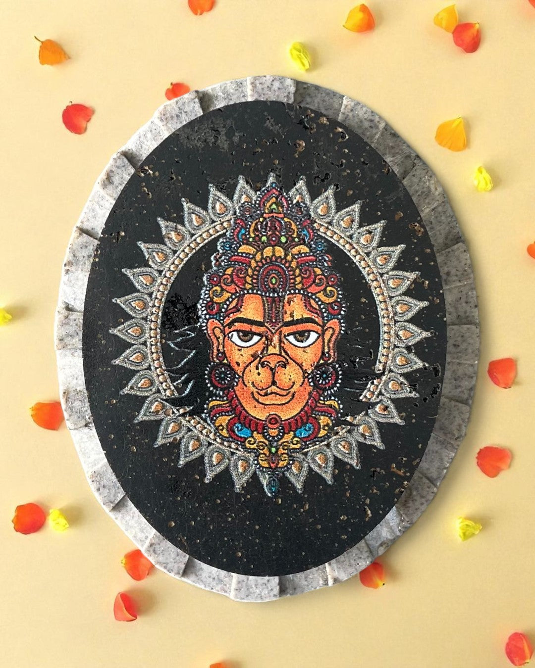 AASTHA MAGNET - Hanumanji Face (Oval)