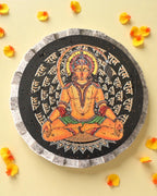 AASTHA MAGNET  - Hanumanji in Meditation (Circle)