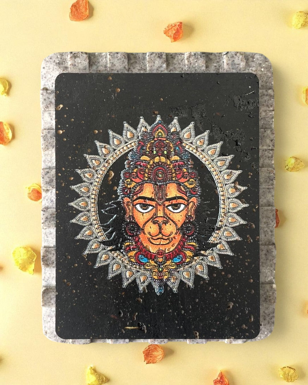 AASTHA MAGNET - Hanumanji Face (Rectangle)