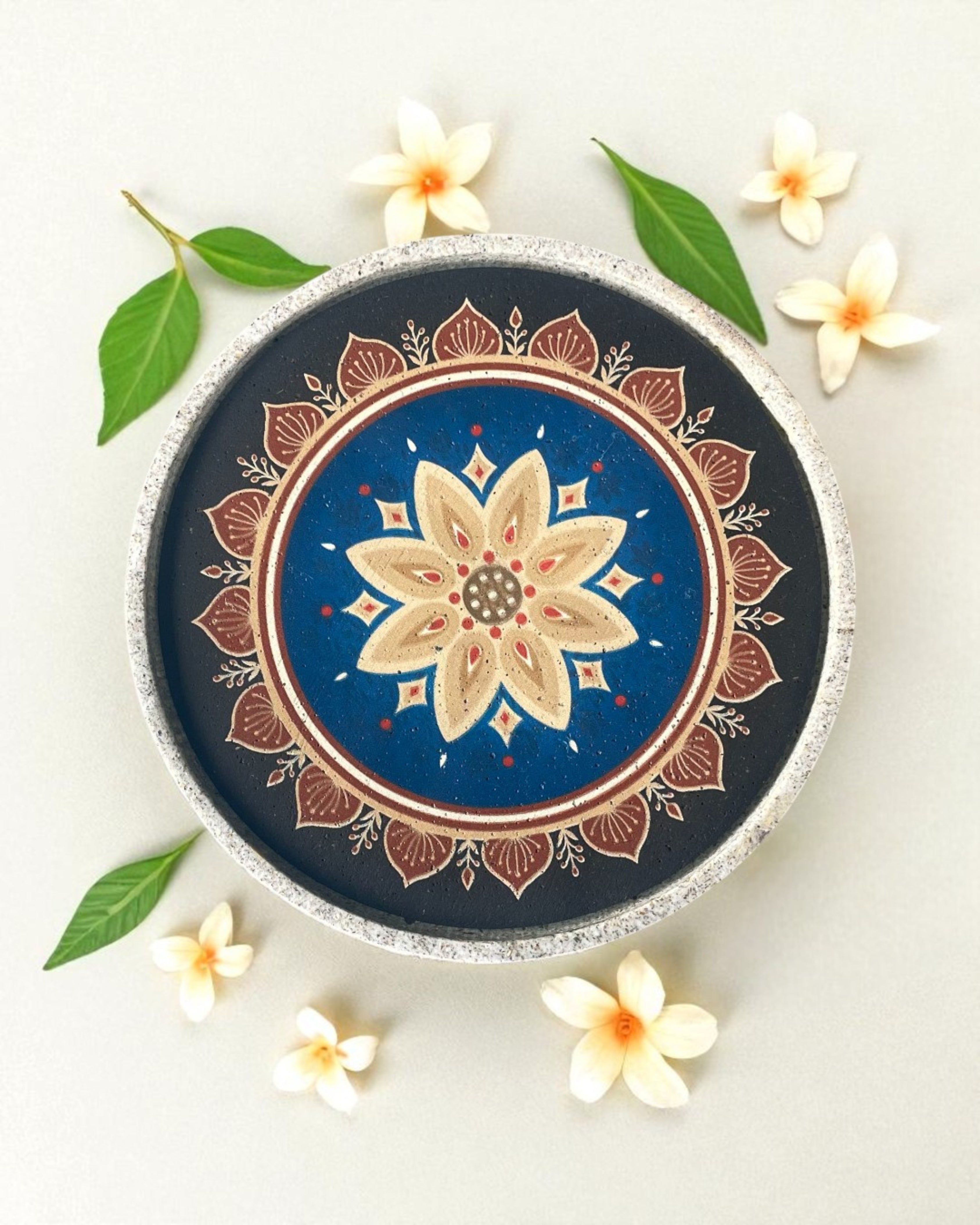 ASHTAMANGAL SET (18.5CM) + MAHAVIR SWAMI (25 CM)