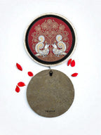 SUSHOBHAN THALI - Peacock Motif (25 cm)