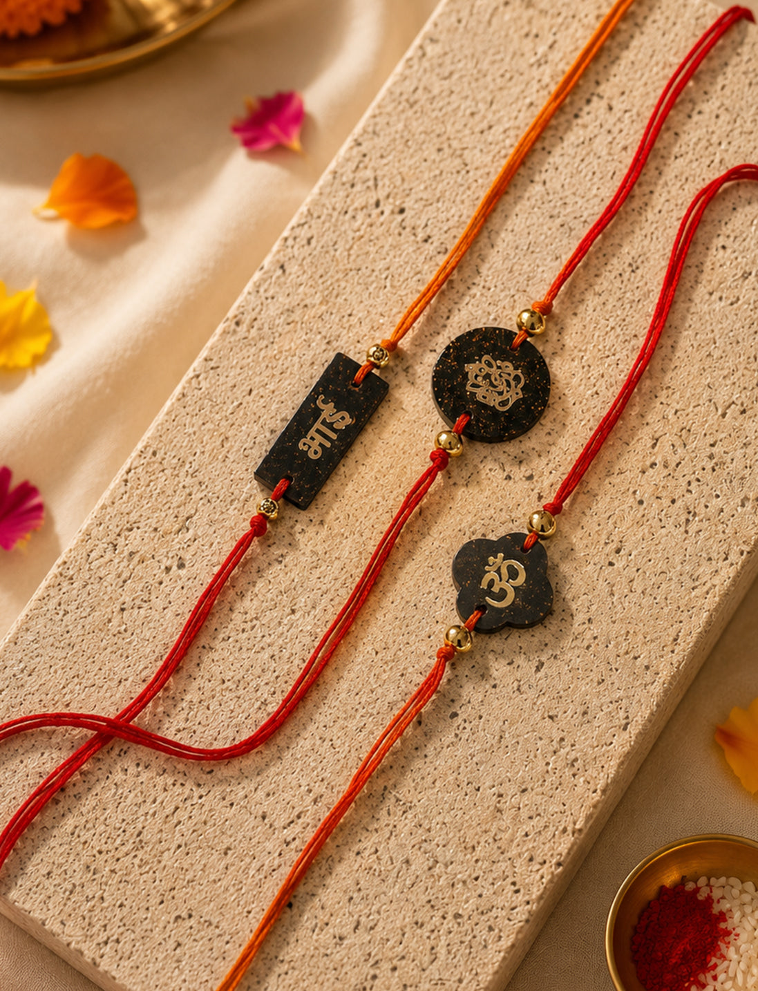 Eco Rakhi Combo Set of 3