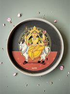 NAVDURGA (SET OF 9) -  DECOR PLATES - 18.5 cm