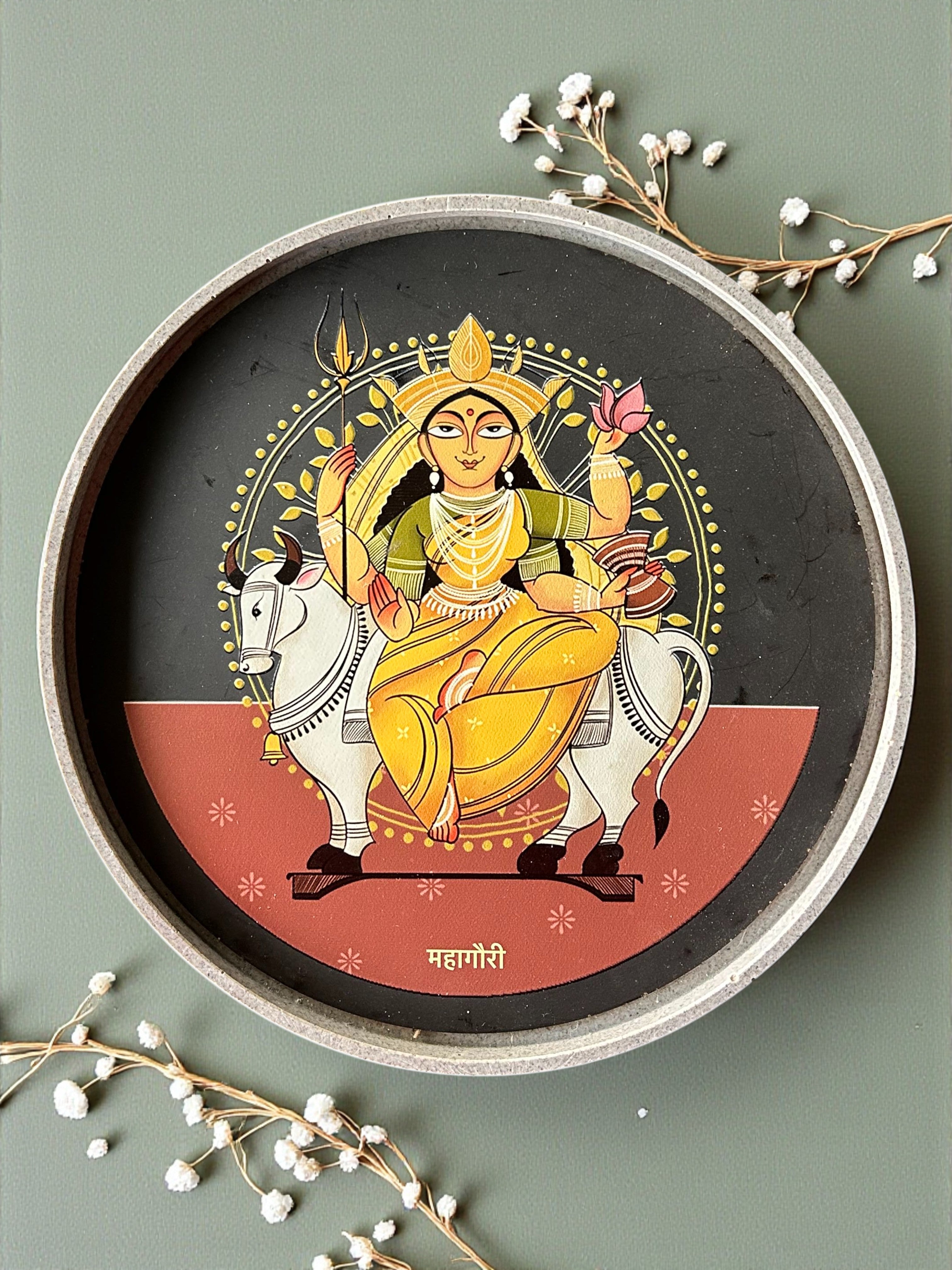SUSHOBHAN THALI - NAVDURGA SET (25 cm)