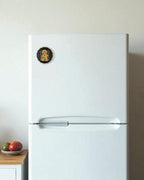 AASTHA MAGNET  - Hanumanji with Shri Ram and Sitaji (Circle)