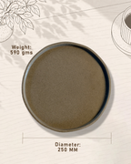 CIRCULAR GREY TRAY