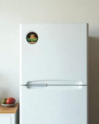 AASTHA MAGNET  - Hanumanji with Shri Ram and Lakshman (Circle)