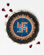 Sustainable Jain Swastika Ashtamangal symbol for spiritual balance