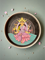 NAVDURGA (SET OF 9) -  DECOR PLATES - 18.5 cm