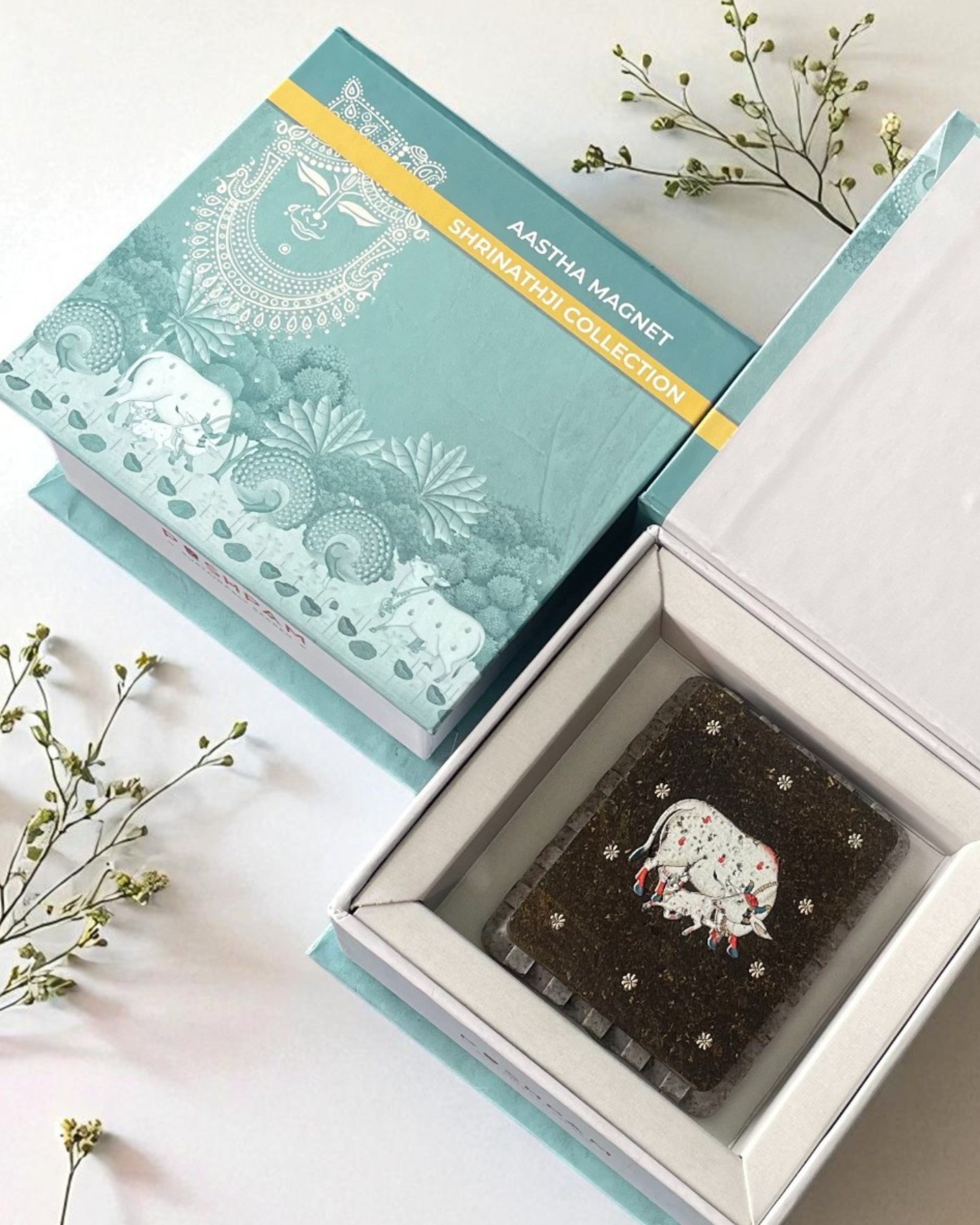 ASTHA MAGNET - Cow - Right (Rectangle)