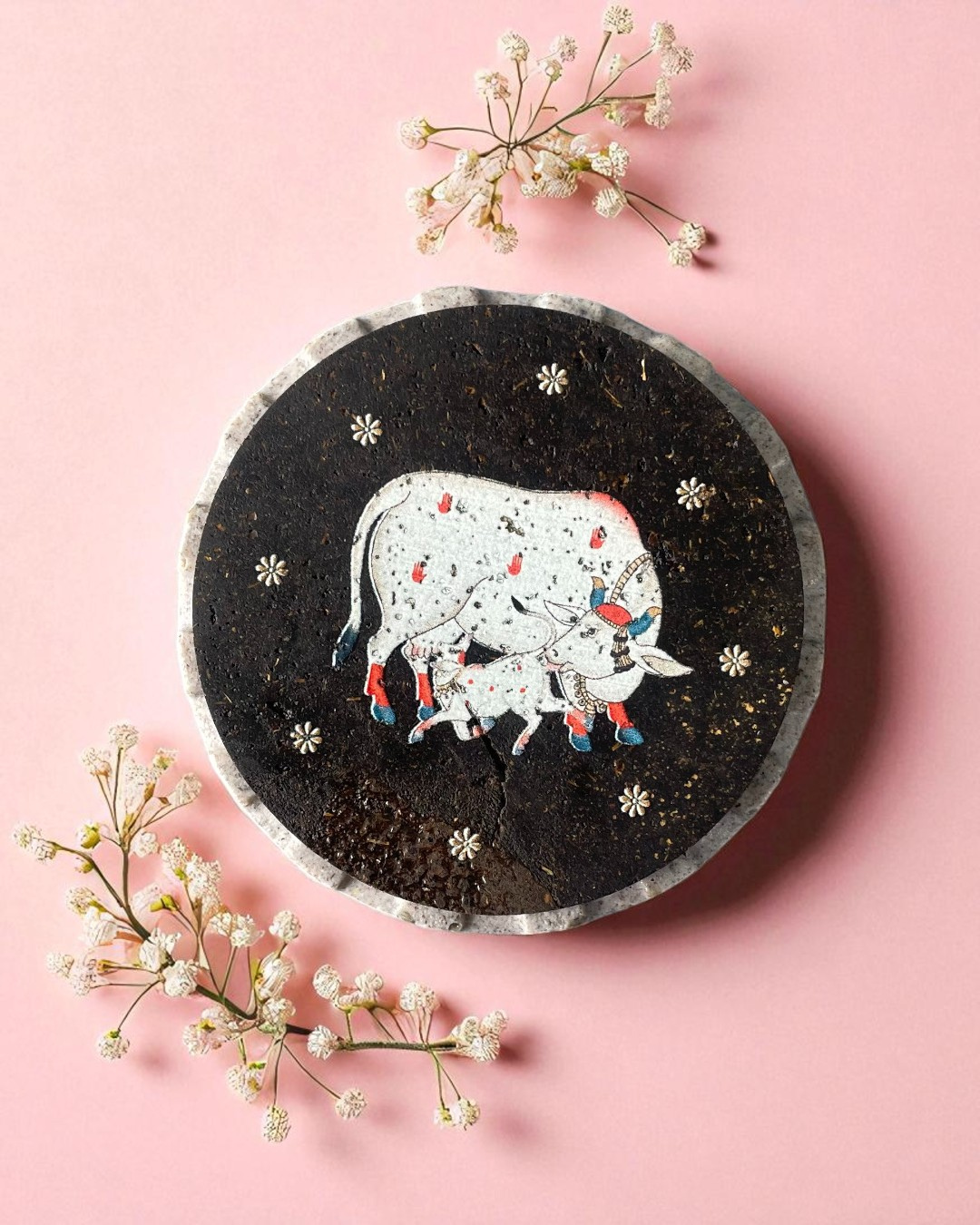 ASTHA MAGNET - Cow - Right (Circle)