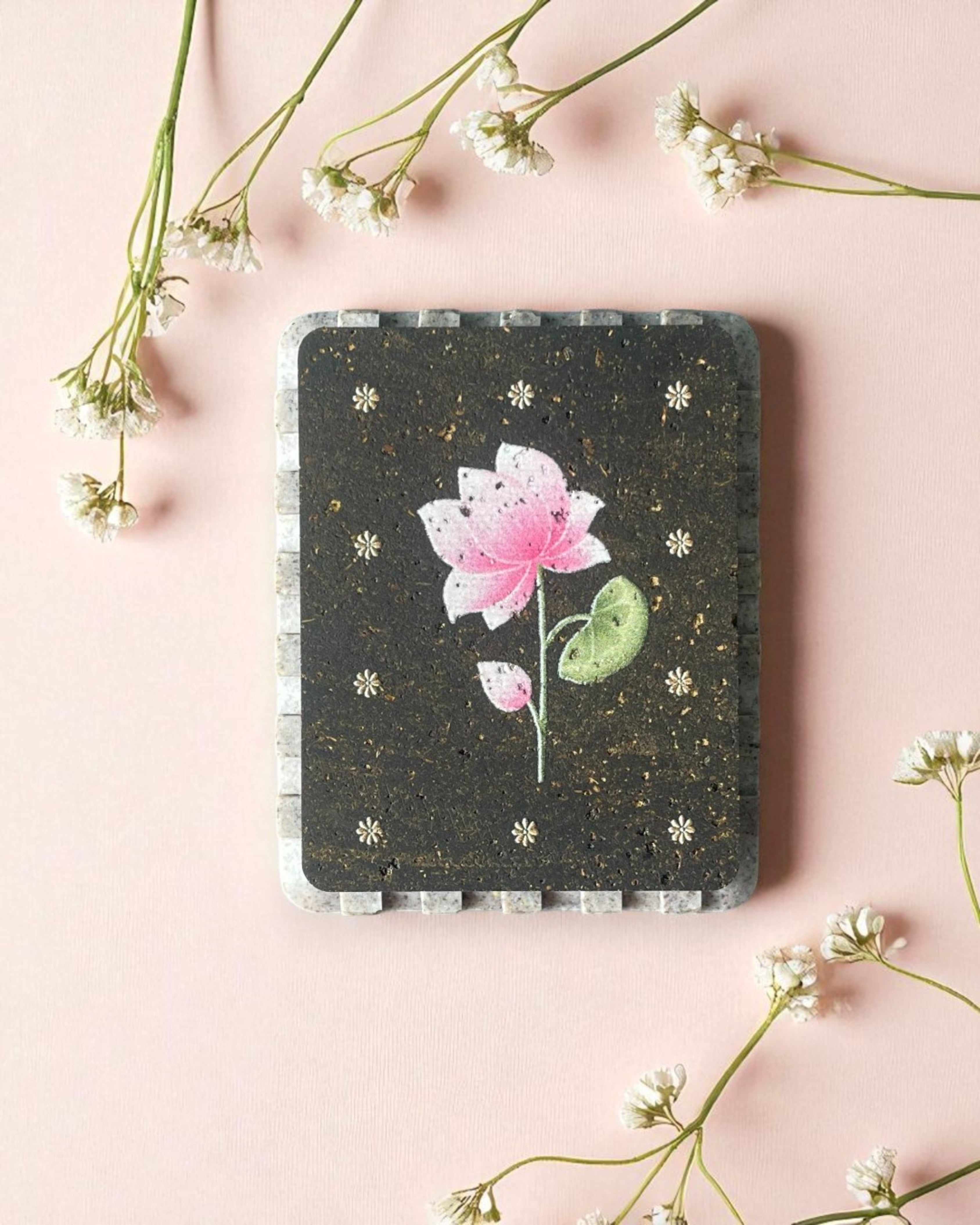 ASTHA MAGNET - Lotus (Rectangle)