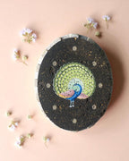 ASTHA MAGNET - Peacock (Oval)