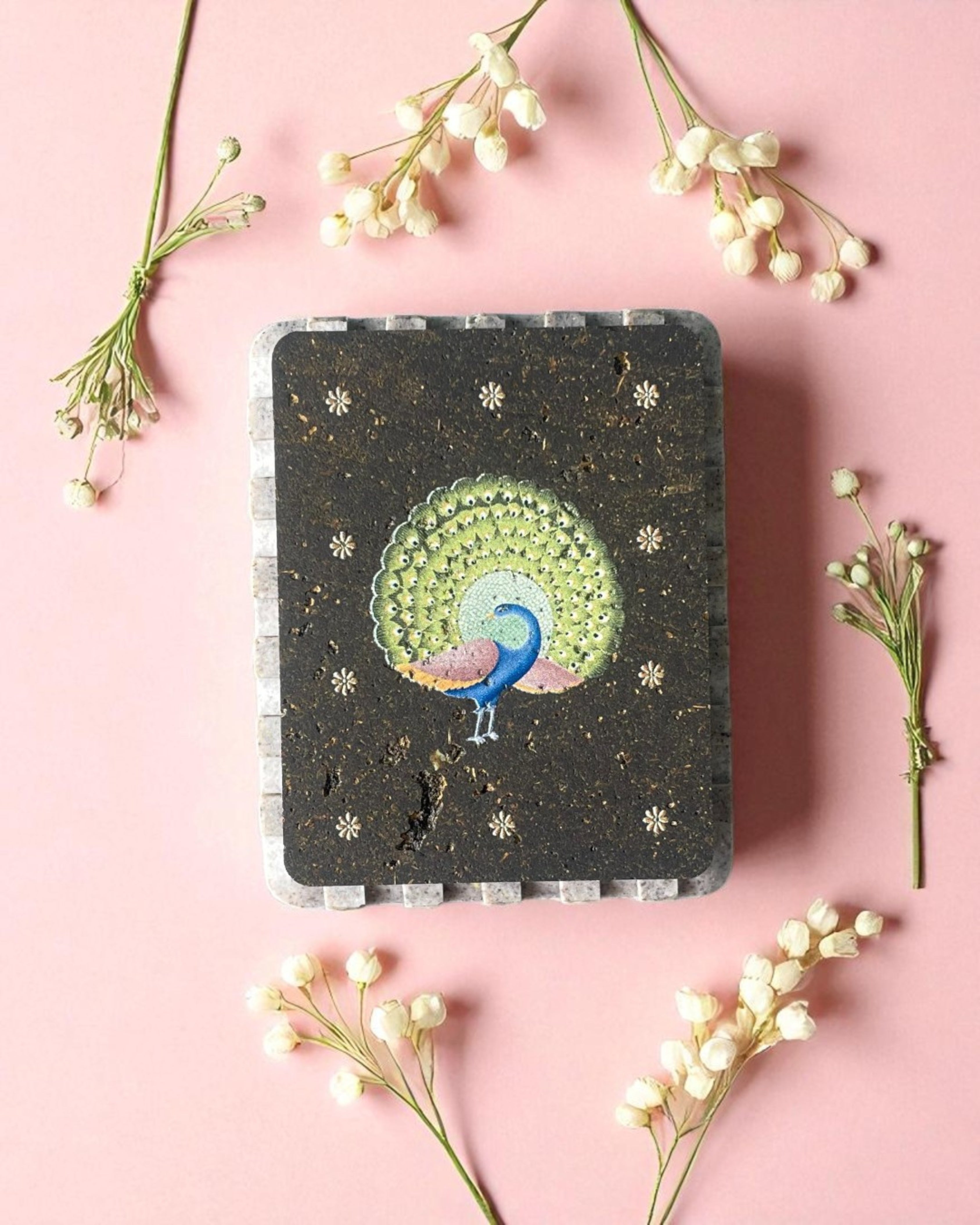 ASTHA MAGNET - Peacock (Rectangle)