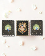 AASTHA MAGNET - Set of Purna Chhavi and Peacock (Rectangle)