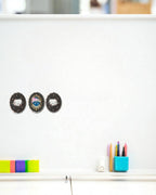 AASTHA MAGNET - Set of Mukharvind and Cows (Oval)