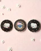 AASTHA MAGNET - Set of Mukharvind and Cows (Circle)