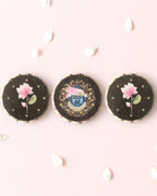 AASTHA MAGNET - Set of Mukharvind and Lotus (Circle)