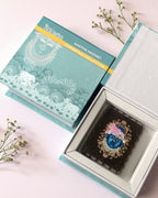 AASTHA MAGNET - Set of Mukharvind and Peacock (Rectangle)