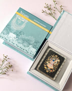 AASTHA MAGNET - Set of Purna Chhavi and Lotus (Rectangle)