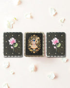 AASTHA MAGNET - Set of Purna Chhavi and Lotus (Rectangle)