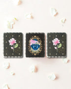 AASTHA MAGNET - Set of Mukharvind and Lotus (Rectangle)