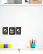 AASTHA MAGNET - Set of Mukharvind and Lotus (Rectangle)