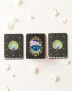 AASTHA MAGNET - Set of Mukharvind and Peacock (Rectangle)