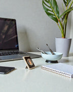 ECOFRIENDLY PRASAAD MUDRIKA - Radiant Hanuman  (Rectangle) On the desk